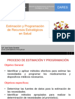 Estimación y Programación - DARES