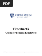 TSX Training Guide For Students