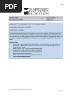 English Assignment 1 | PDF