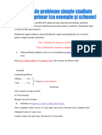 Activitatea de Rezolvare A Problemelor Simple Parcurge Itinerariul Metodologic