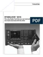 Stabilock 4015 Sales Brochure