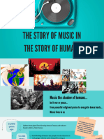 The Story of Music in The Story of Humans