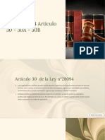 Ley No 28094 Articulo 30 30A 30B