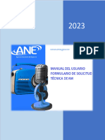 ManualdeUsuariodelFormulariodeSolicitudTecnica AM - V1.0
