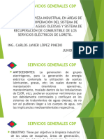 SERVICIOS GENERALES CDP - DIAPOSITIVAS