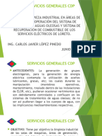 Servicios Generales CDP - Diapositivas