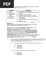 Grade 10 Climatology Short Questions