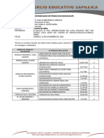 Informe Diario de Producción 23.11.2020