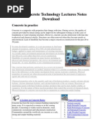 Download Civil Concrete Technology Lectures Notes Download by Yvi Brazil Bangoy SN68624734 doc pdf