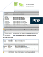 Microsoft Excel Formüller