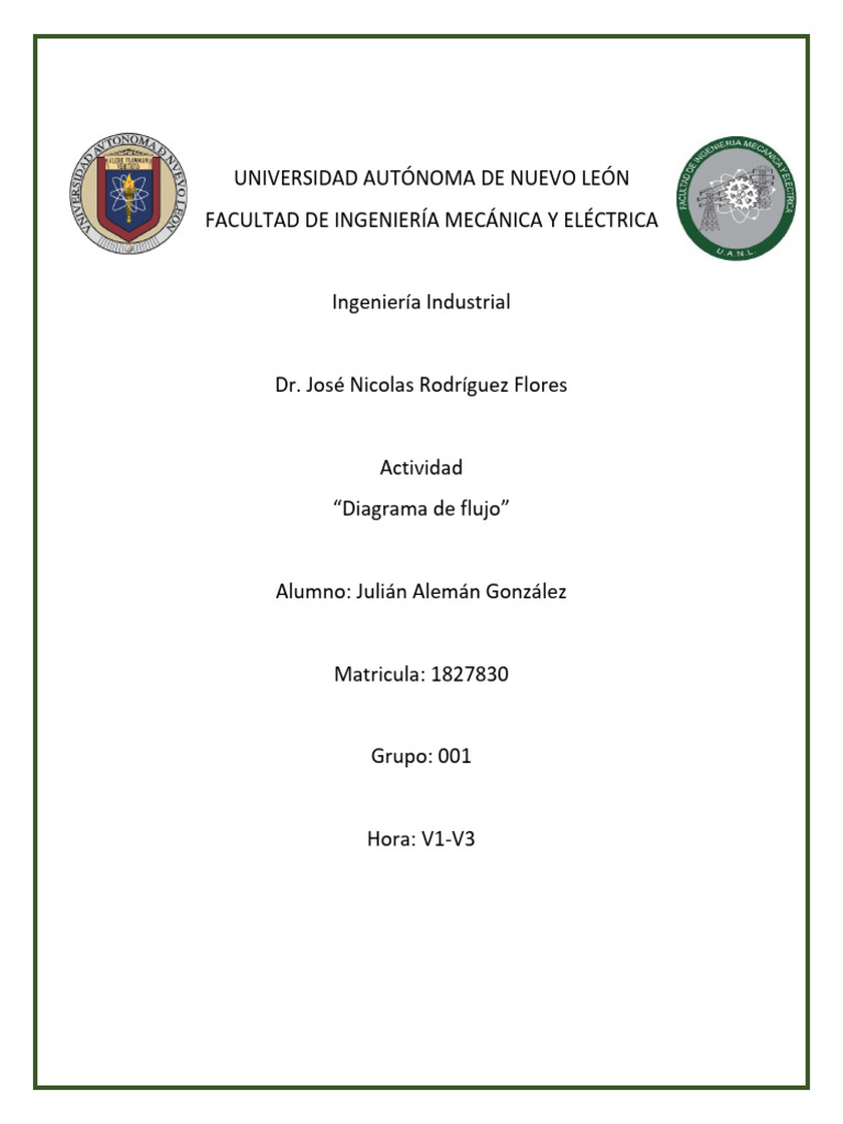 Diagrama de Flujo | PDF | Medición | Ingeniería