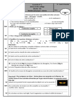 Contrôle #2 2éme Année Collège (Durée 1h) Matière Physique - Chimie Nom: Prénom: 2AC: Exercice1