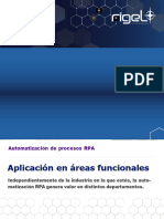 RIGEL Brochure Áreas Funcionales Aplicación