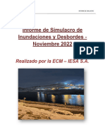 Informe de Simulacro de Inundacion - 2022 - Noviembre