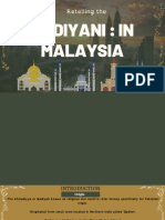 Qadiyani in Malaysia