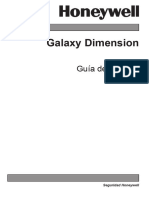 MANUAL USUARIO GALAXY DIMENSION HONEYWELL - GalaxyDimension - Es