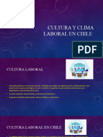 Cultura y Clima Laboral en Chile