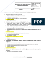 SIG-SI-FO-08 Evaluación de Capacitación en Espacios Confinados