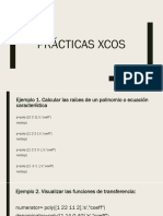 Prácticas Xcos