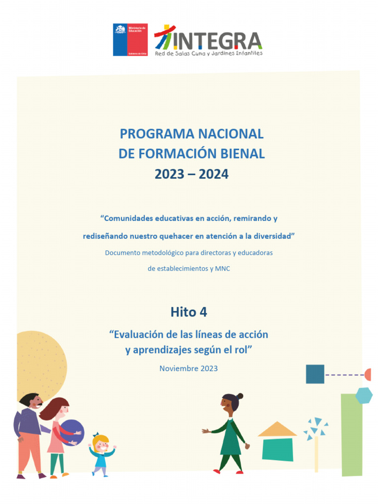 Evaluación del Hito 4 en Formación Bienal | PDF | Educación de la ...