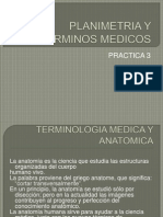 Planimetria y Terminos Medicos