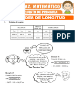 Problemas de Unidades de Longitud para Quinto de Primaria