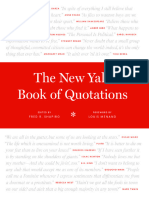 Fred R. Shapiro (Editor) - The New Yale Book of Quotations-Yale University Press (2021)