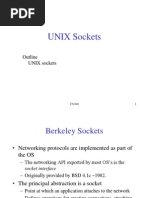 Outline UNIX Sockets