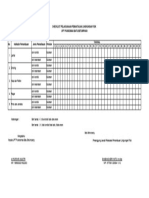 Check List Pemantauan Lingkungan Fisik