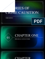 211 Theories of Crime Causation