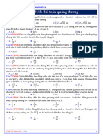 (Môn Lý) Test 0115 - Bài Toán Quãng Đư NG - 2k7