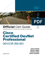 Hazim Dahir, Jason Davis, Stuart Clark, Quinn Snyder - Cisco Certified DevNet Professional DEVCOR 350-901 Official Cert Guide-Cisco Press (2022)