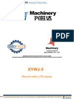 XYWJ-3: Manual Metro LHD Piezas