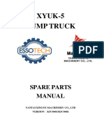XYUK-5 Dump Truck: Spare Parts Manual
