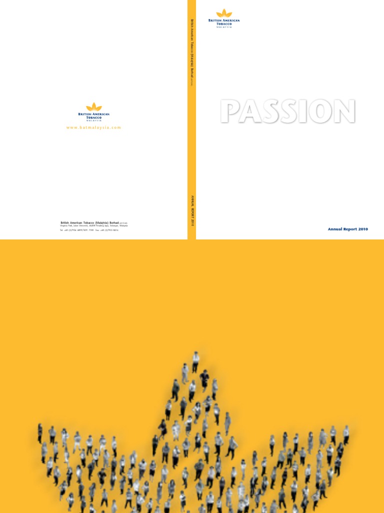 BAT Malaysia Annual Report 2010 | PDF | Dividend