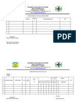 Blanko Bukti Fisik Kunjungan Bumil Risti