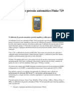 Calibrador de Pressão Automático Fluke 729