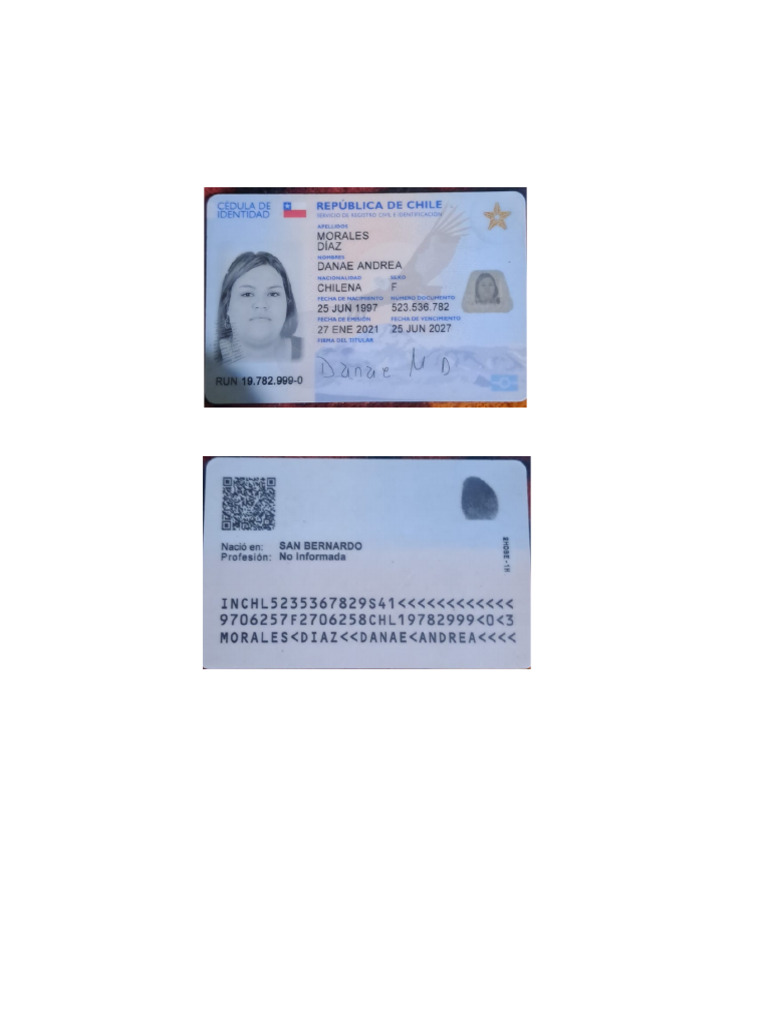 Carnet Identidad | PDF