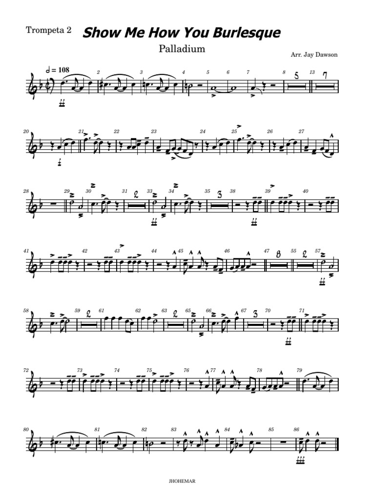 Burlesque Trompeta 2 | PDF