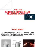 2023-2-Unidad 5 - Cambios de Energía en Reacciones Quimicas