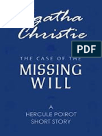 The Case of The Missing Will (Christie Agatha)