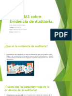 Fase 3 NIAS Sobre Evidencia de Auditoria