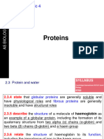 2.4 Protein - Haemoglobin and Collagen