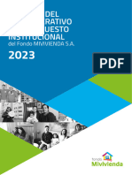 Informe Del Poi y Presupuesto 2024