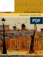 Elias Canetti Sözcüklerin Bilinci Payel Yayınları