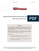 Honda - Alarm & Remote Start Wiring - Copyright 2004-2010 -