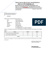 Surat Pengantar Pengambilan Batik Bosda