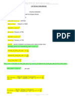 CSD Calculation