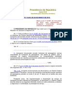 Lei Federal #13.6402018 Lei Do Uber