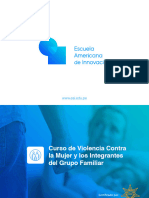 Brochure Violencia Contra La Mujer y Los Integrantes Del Grupo Familiar